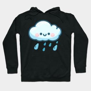 Happy little rain cloud Hoodie